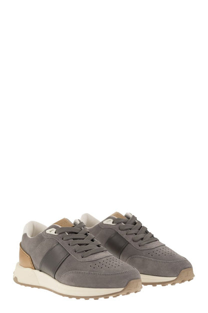 Suede Leather Sneakers - VOGUERINI