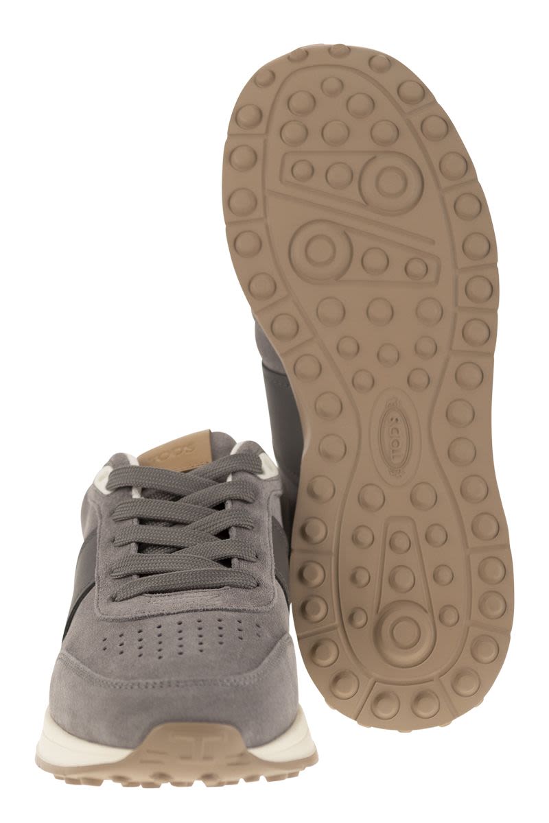 Suede Leather Sneakers - VOGUERINI