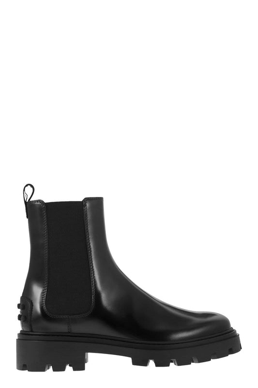 Leather Chelsea Boot - VOGUERINI