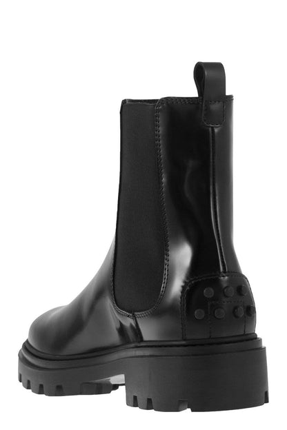 Leather Chelsea Boot - VOGUERINI