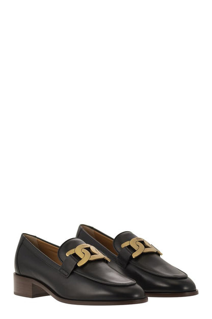 Leather Loafer - VOGUERINI