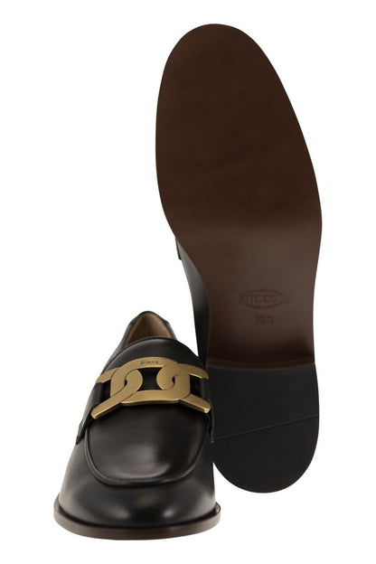 Leather Loafer - VOGUERINI