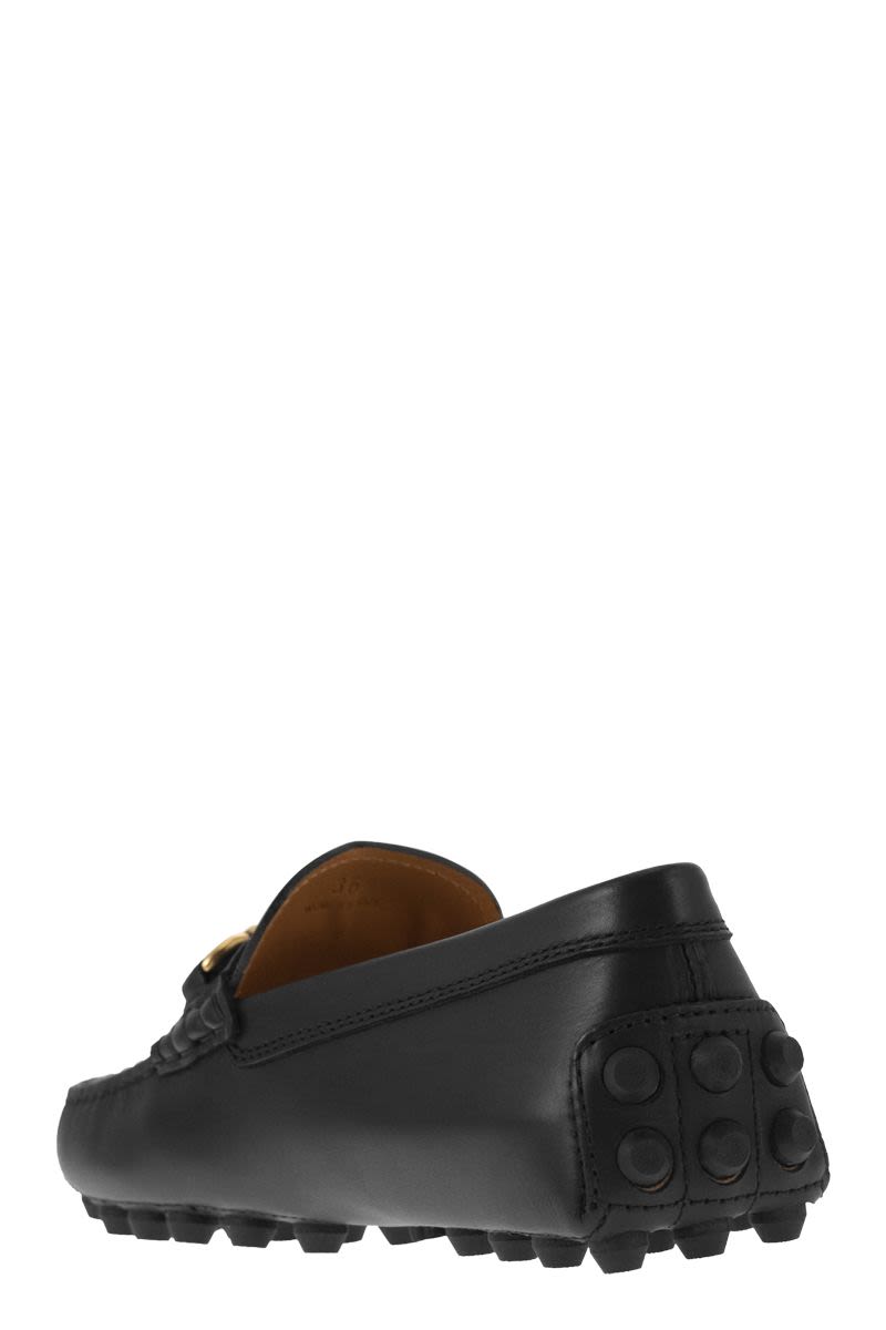 Leather moccasin - VOGUERINI