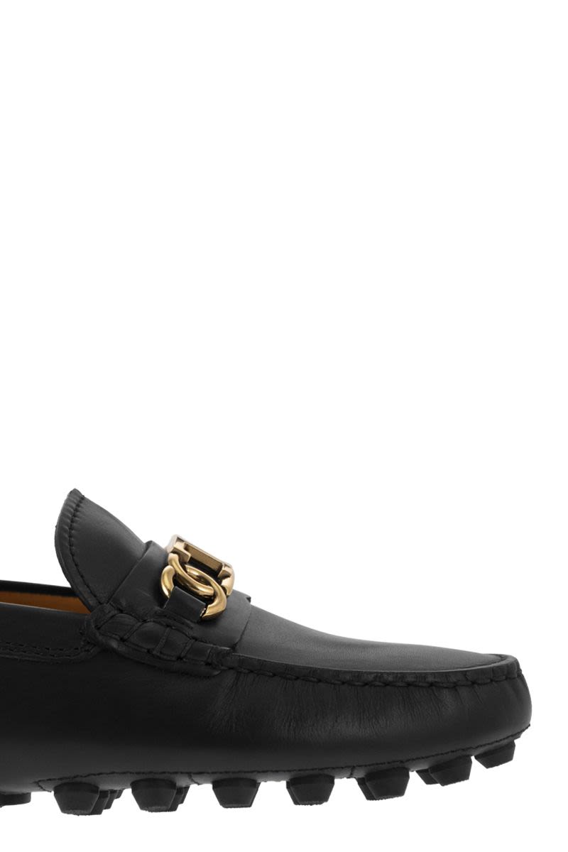 Leather moccasin - VOGUERINI